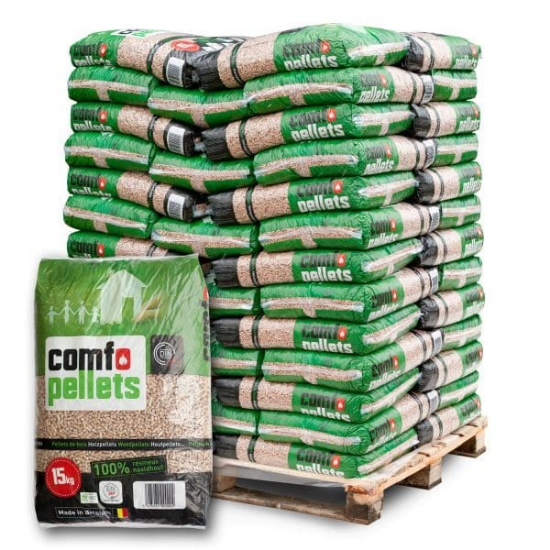 Image de COMFO Pellets - Palette de 65 sacs de 15 kg   (975 kg)